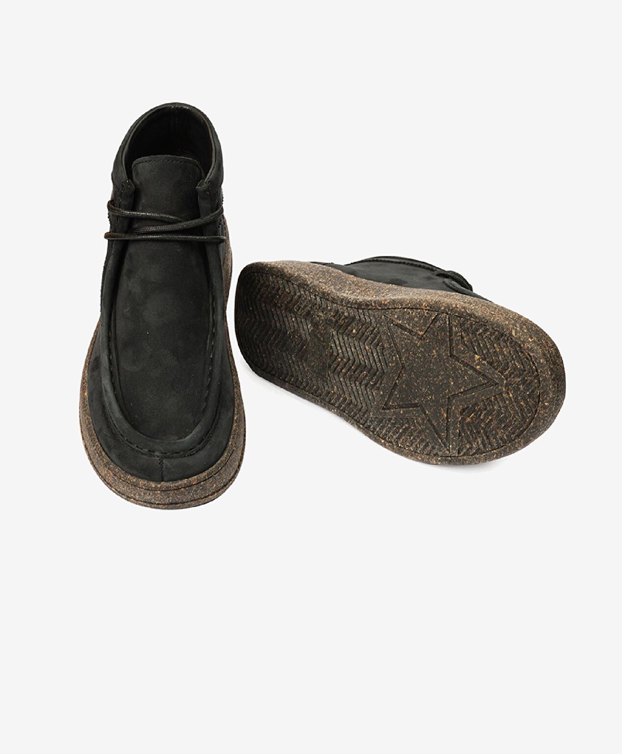 Kadın Siyah Hakiki Deri Sneaker Bot - 6