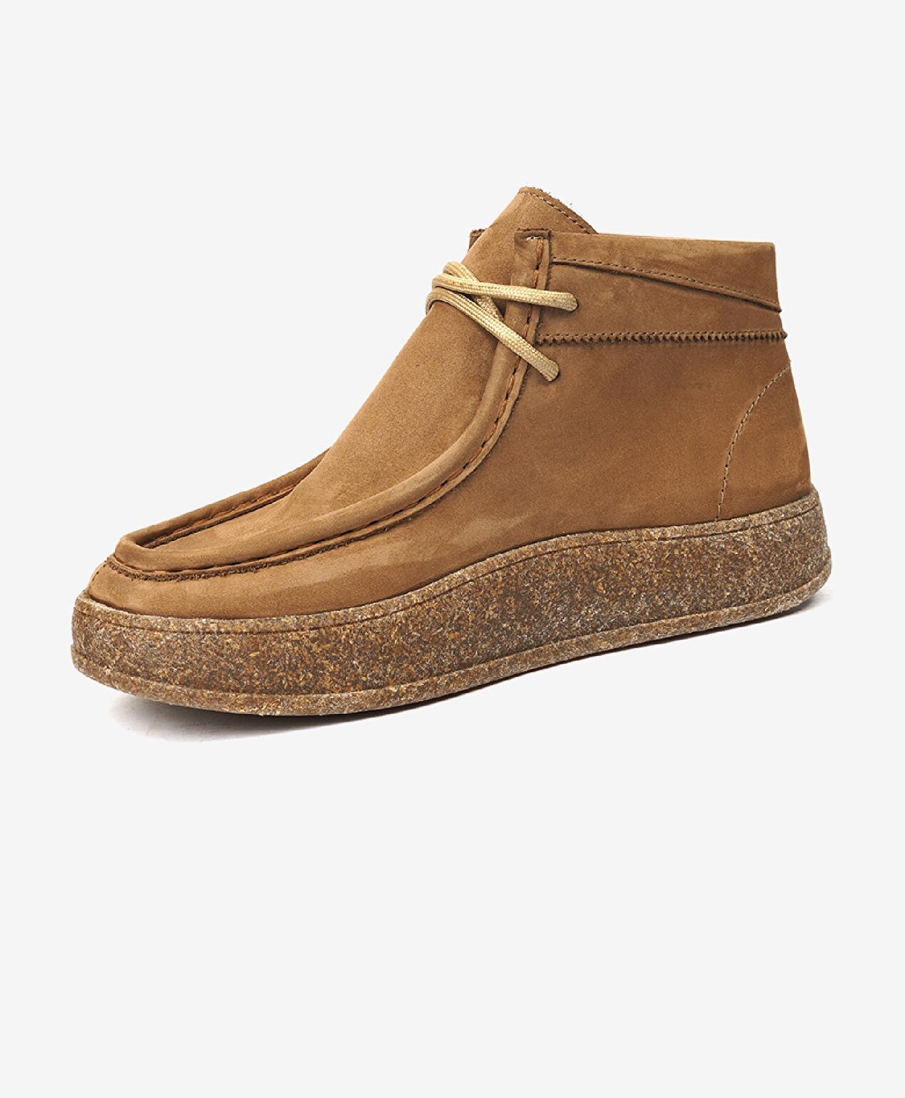 Kadın Kahverengi Hakiki Deri Sneaker Bot - 3