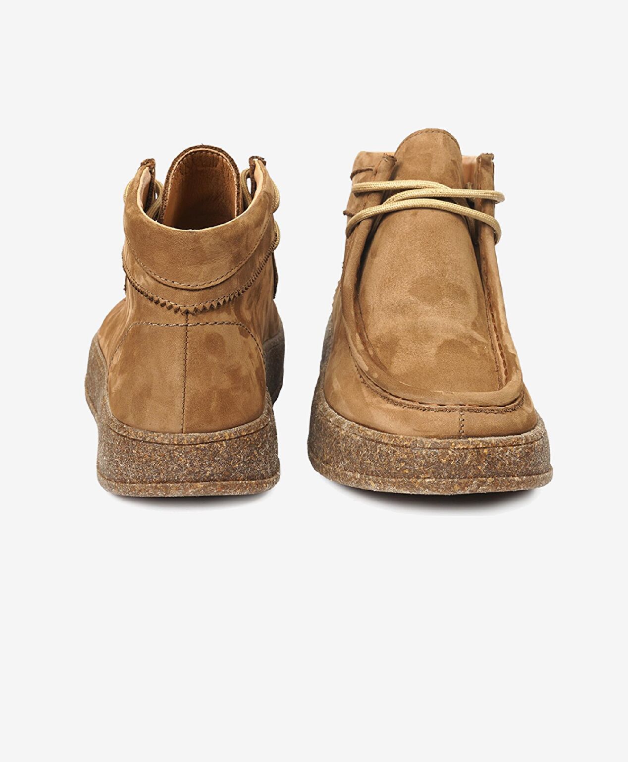 Kadın Kahverengi Hakiki Deri Sneaker Bot - 7