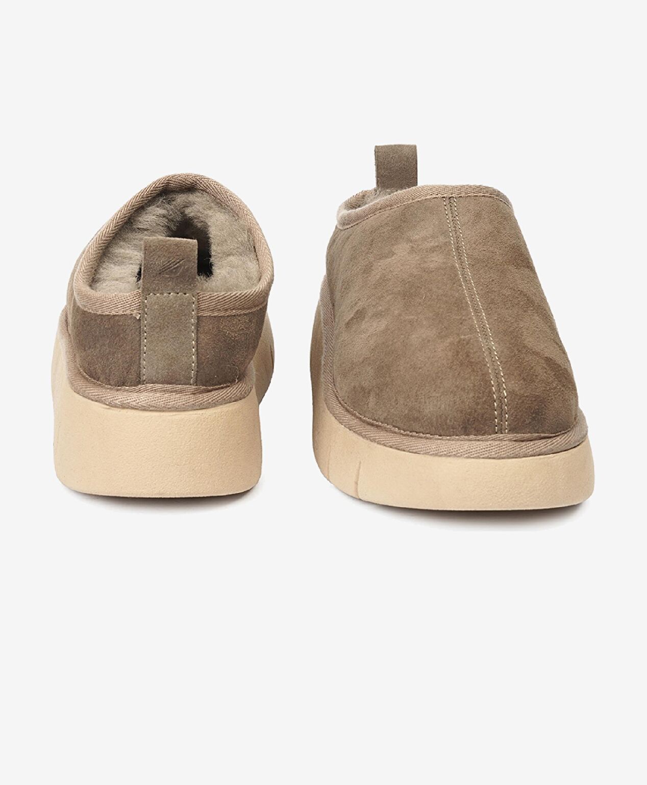 Kadın Vizon Süet Hakiki Deri Casual Ayakkabı - 7