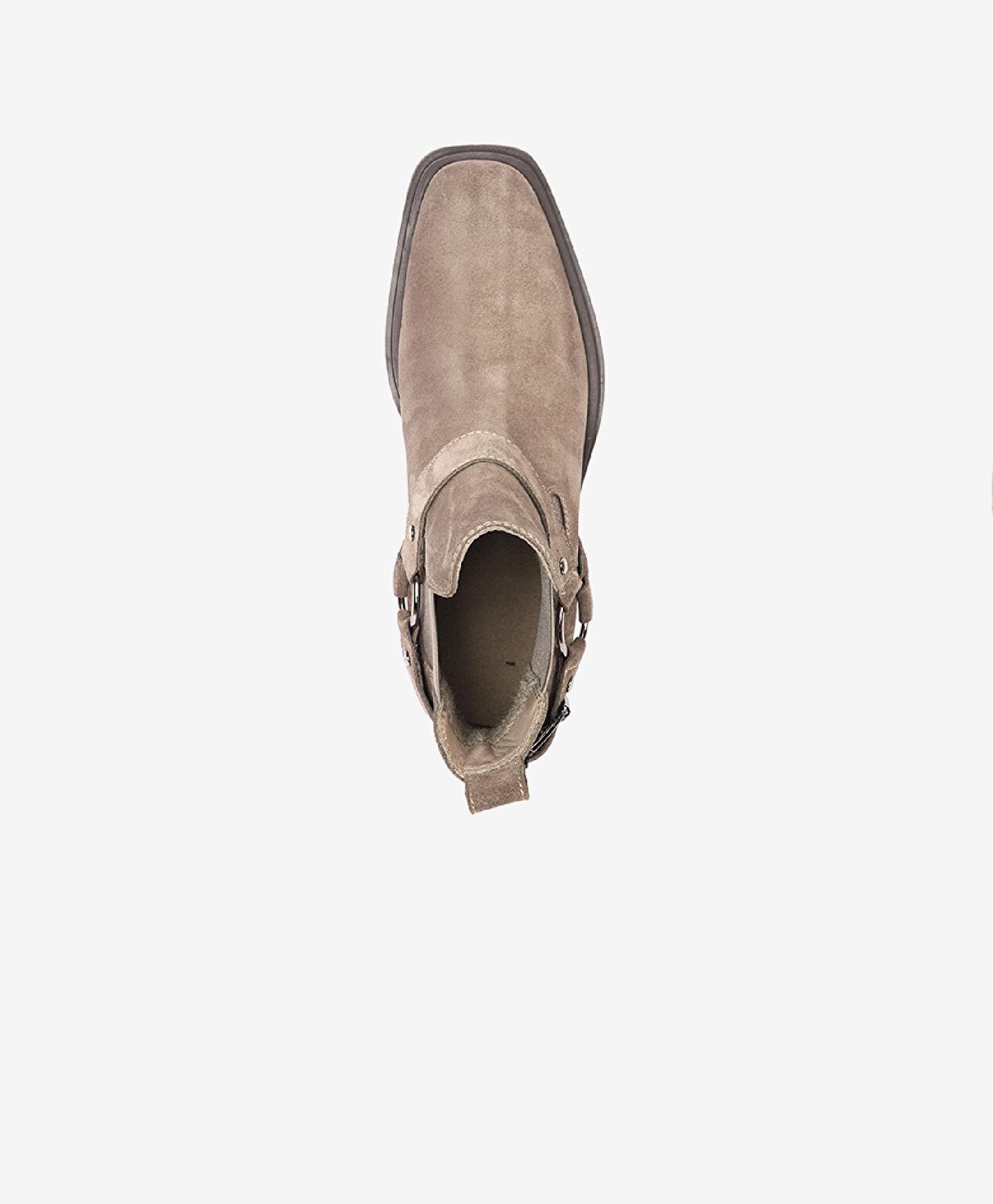 Kadın Vizon Süet Hakiki Deri Chelsea Bot - 6