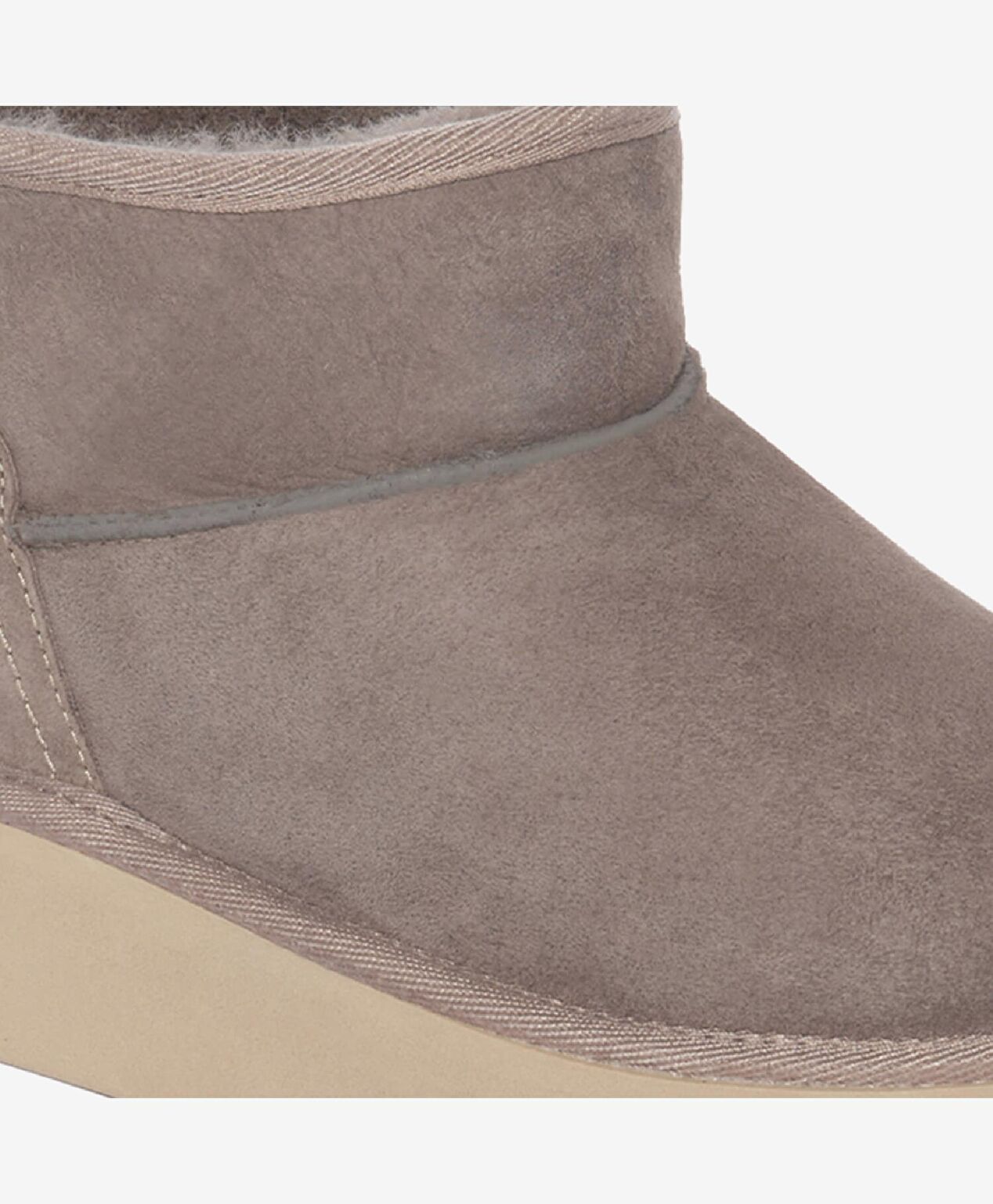Kadın Vizon Süet Hakiki Deri Günlük Bot - 6