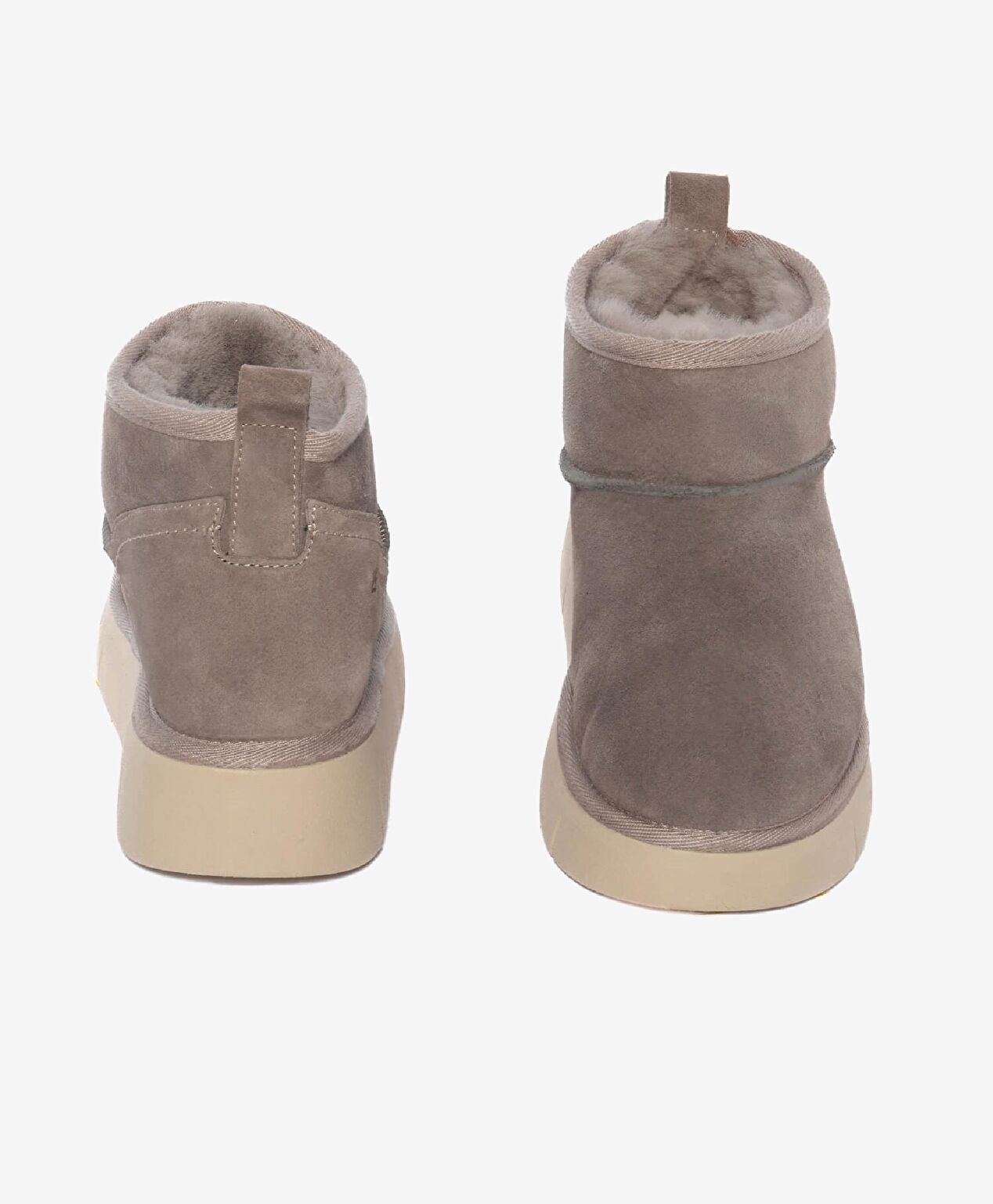 Kadın Vizon Süet Hakiki Deri Günlük Bot - 7