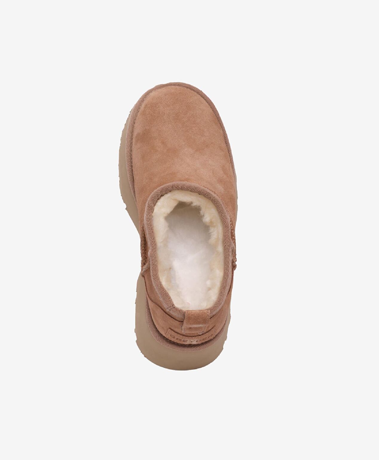 Kadın Taba Süet Hakiki Deri Topuklu Bot - 4