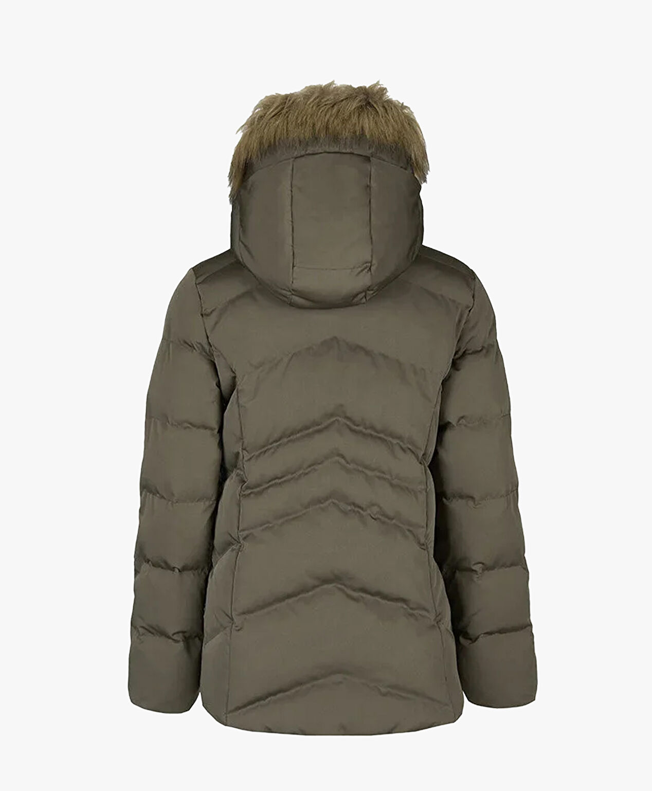 Kadın Olive Kaz Tüyü Su İtici Mont 4K2TM84003 - 2