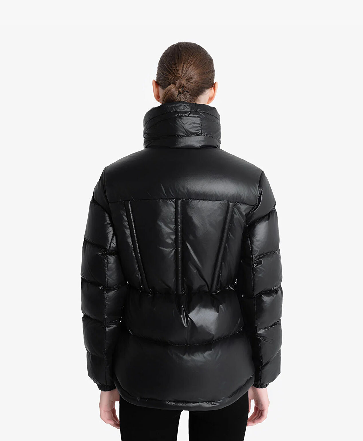 Kadın Siyah Su İtici Mont 4K2TM84014 - 4