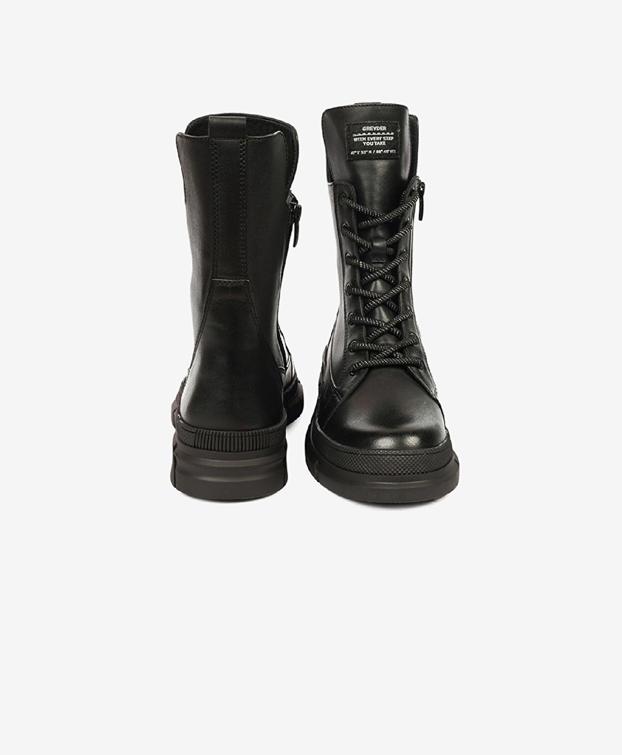 Kadın Siyah Hakiki Deri Günlük Bot - 7