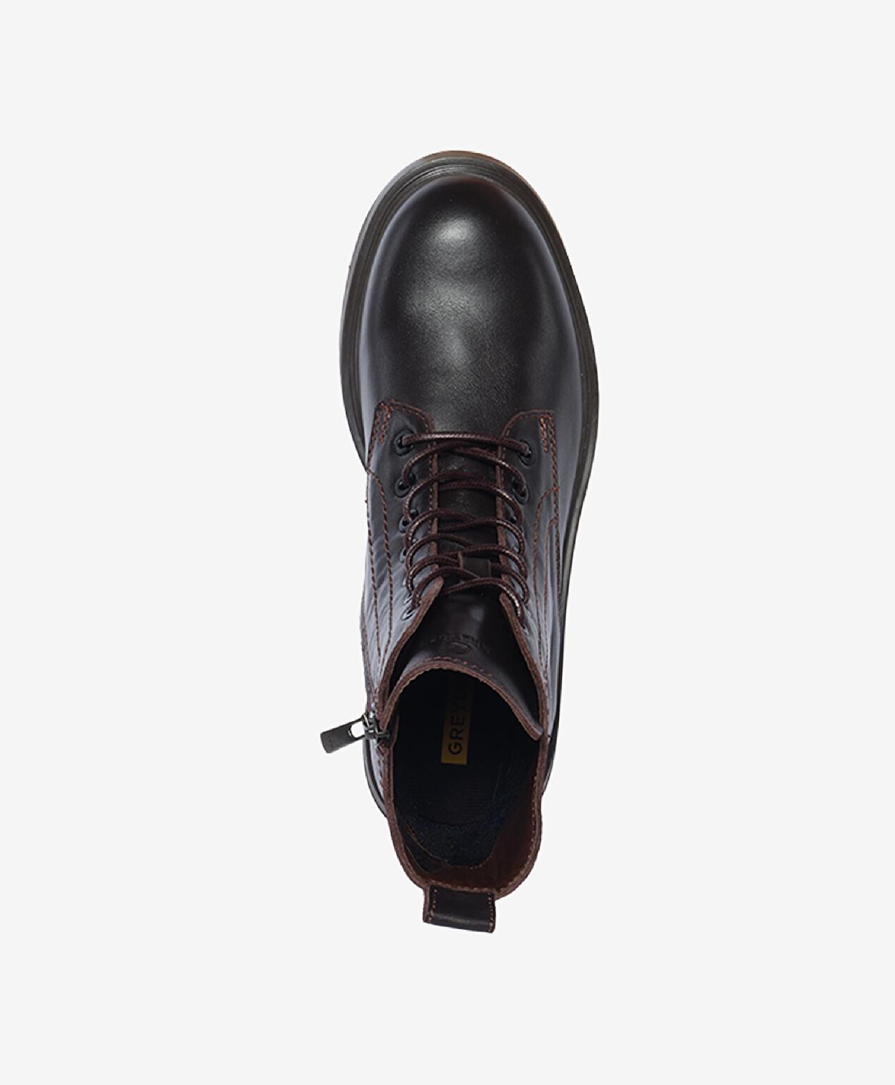 Kadın Kahverengi Hakiki Deri Topuklu Bot - 4