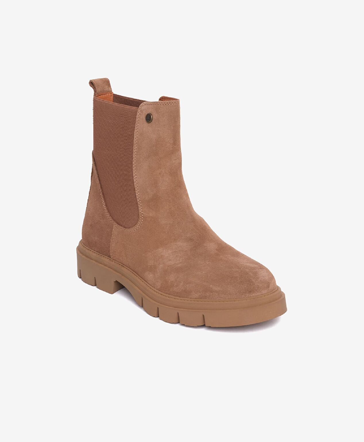 Kadın Kahverengi Hakiki Deri Chelsea Bot - 2