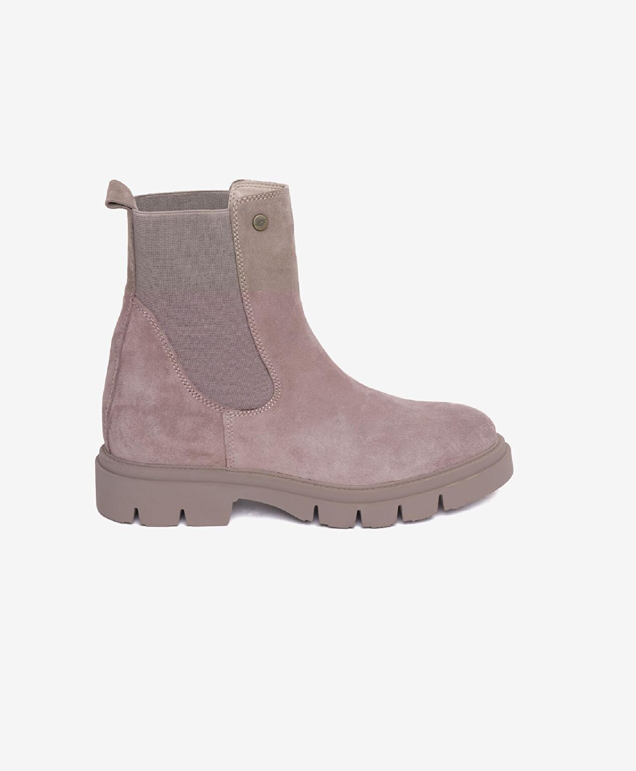 Kadın Vizon Hakiki Deri Termo Light Taban Chelsea Bot - 1