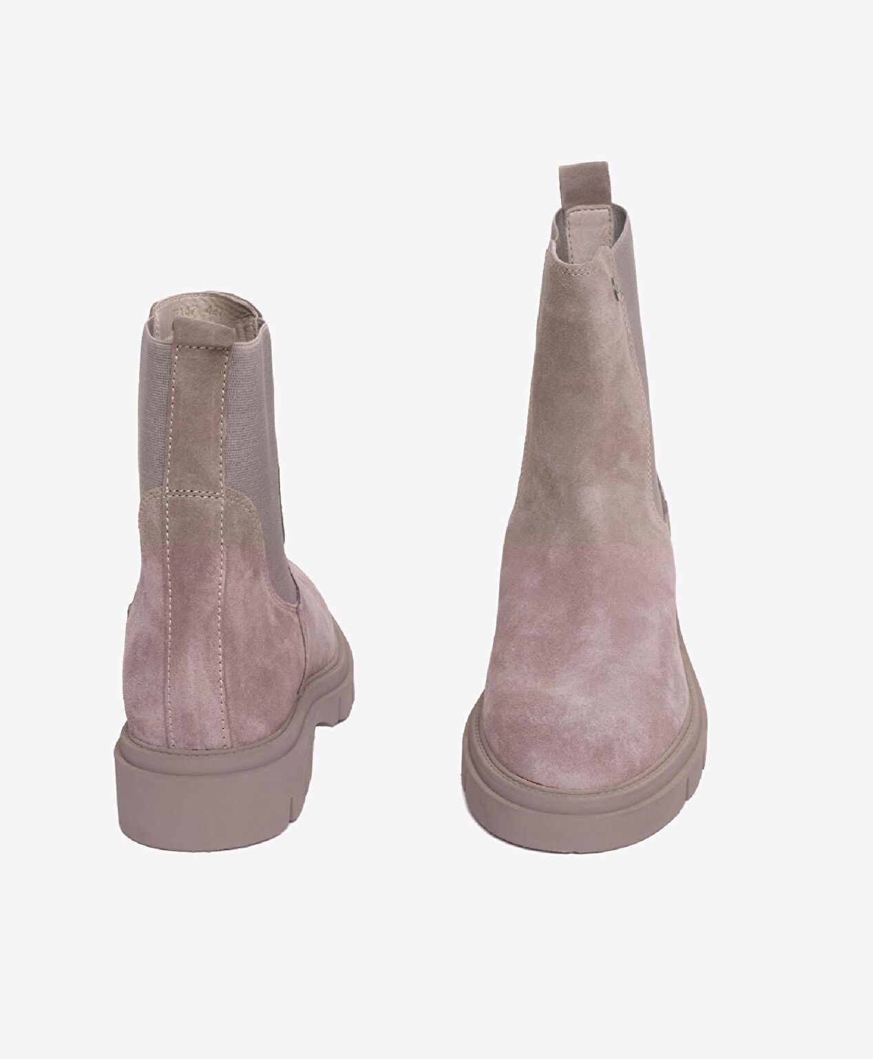 Kadın Vizon Hakiki Deri Termo Light Taban Chelsea Bot - 7