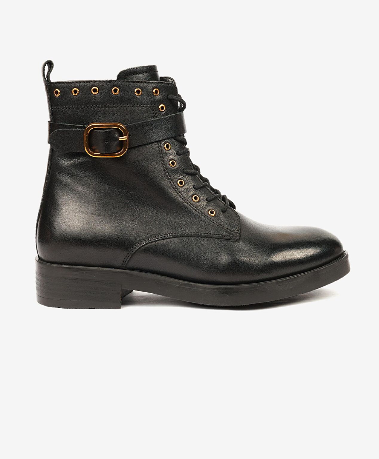 Kadın Siyah Hakiki Deri Chelsea Bot - 1