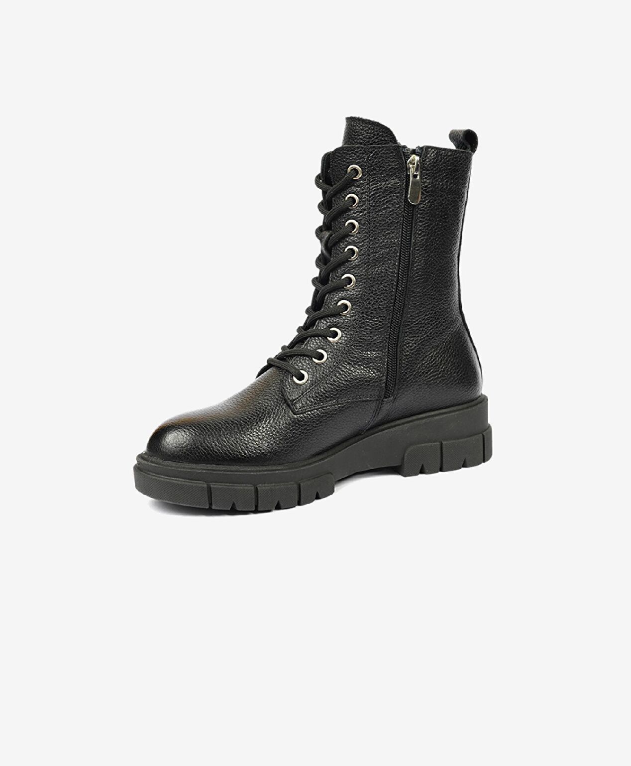 Kadın Siyah Hakiki Deri Termo Light Taban Chelsea Bot - 3