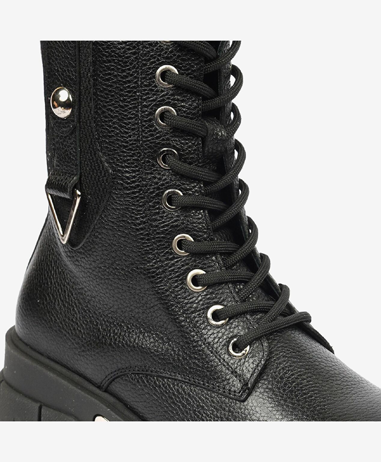 Kadın Siyah Hakiki Deri Termo Light Taban Chelsea Bot - 5