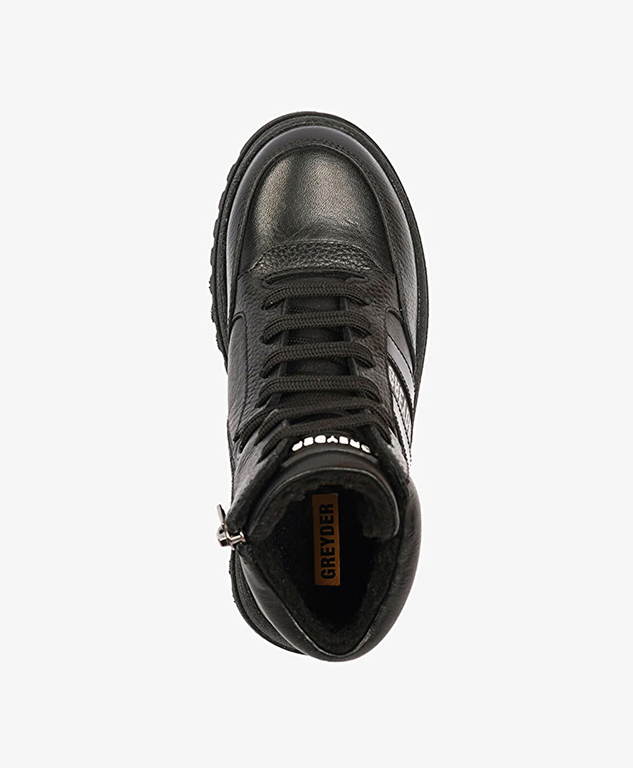 Erkek Çocuk Siyah Hakiki Deri Bot - 4