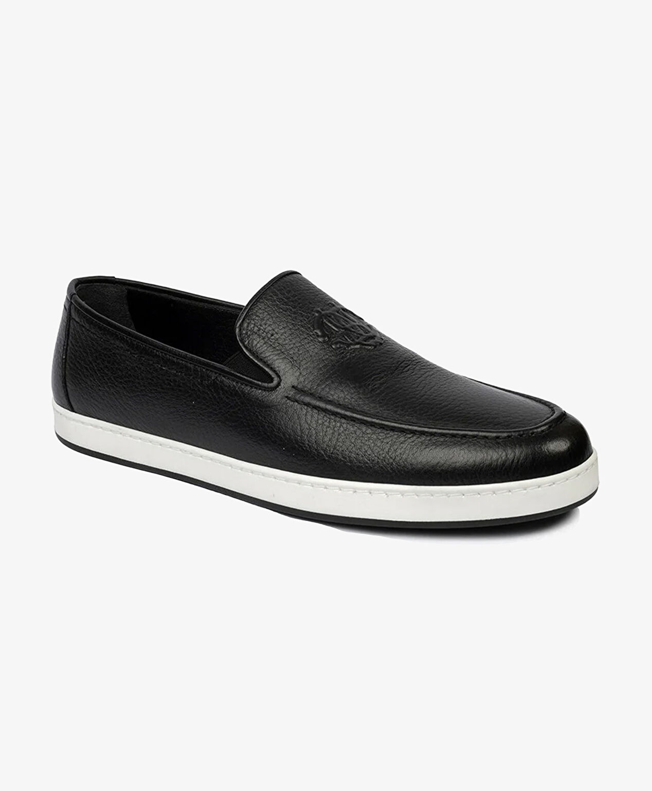 Erkek Siyah Hakiki Deri Loafer Ayakkabı - 2