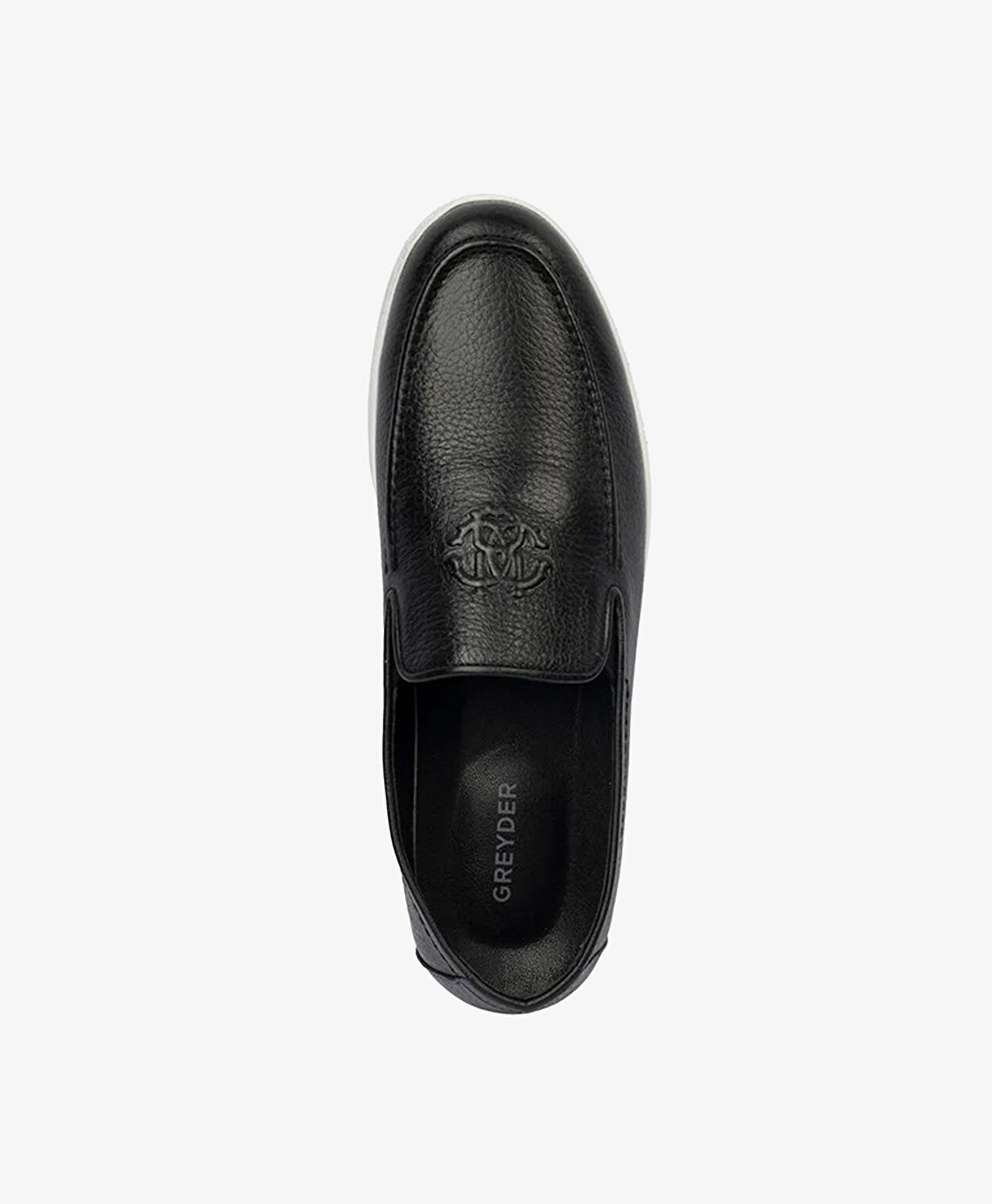 Erkek Siyah Hakiki Deri Loafer Ayakkabı - 4