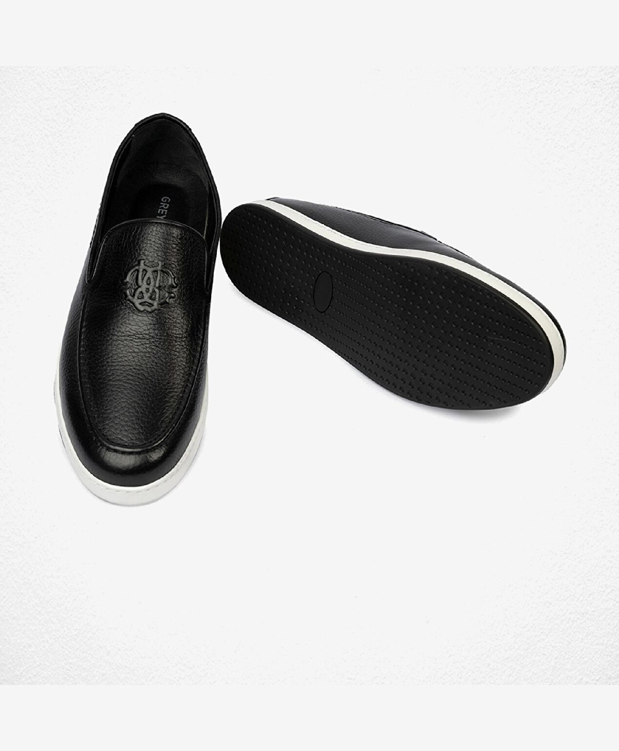 Erkek Siyah Hakiki Deri Loafer Ayakkabı - 6