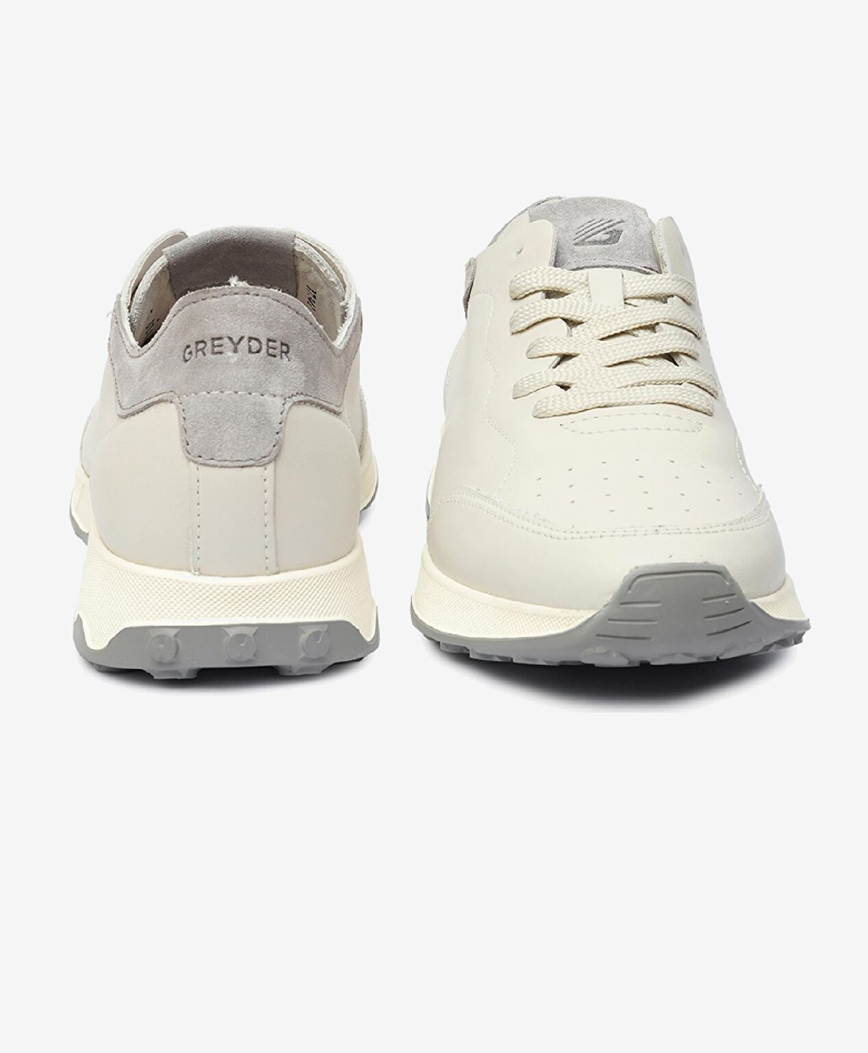 Erkek Kirli Beyaz Hakiki Deri Spor Ayakkabı - 7