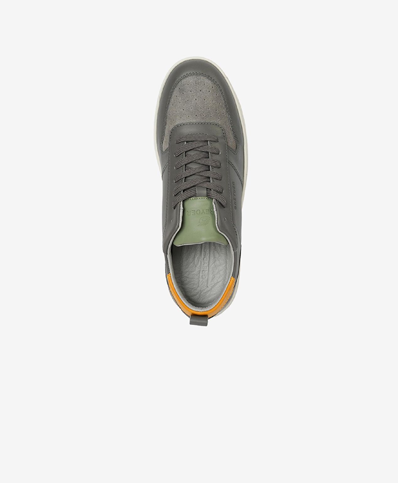 Erkek Füme Hakiki Deri Sneaker Ayakkabı - 4