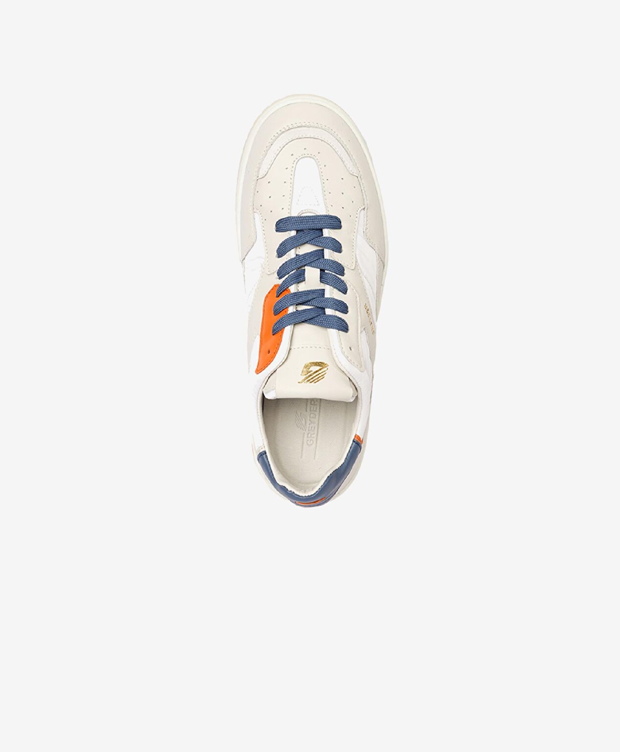 Erkek Kirli Beyaz Hakiki Deri Sneaker Ayakkabı - 6