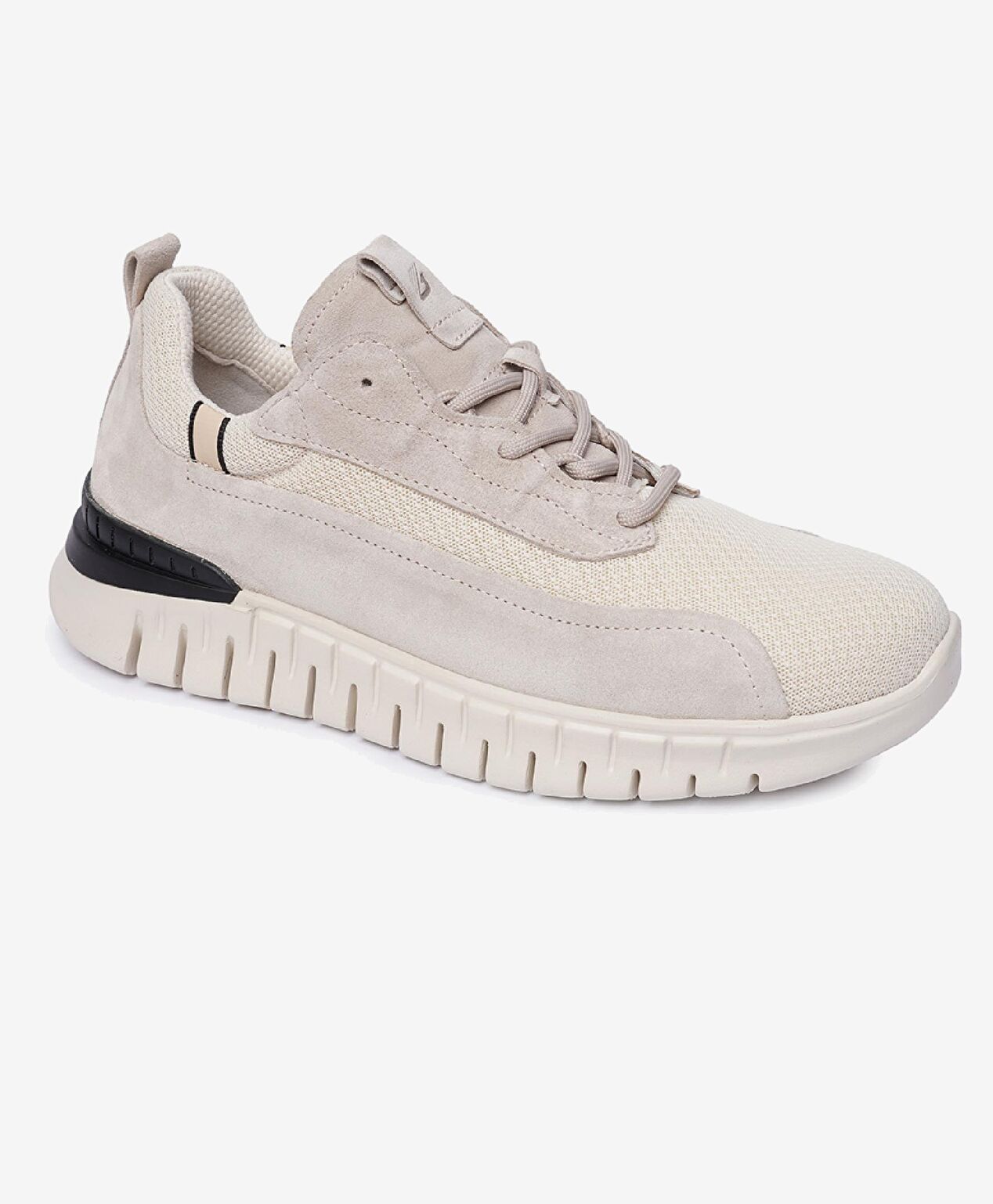 Erkek Bej Hakiki Deri Spor Ayakkabı - 2