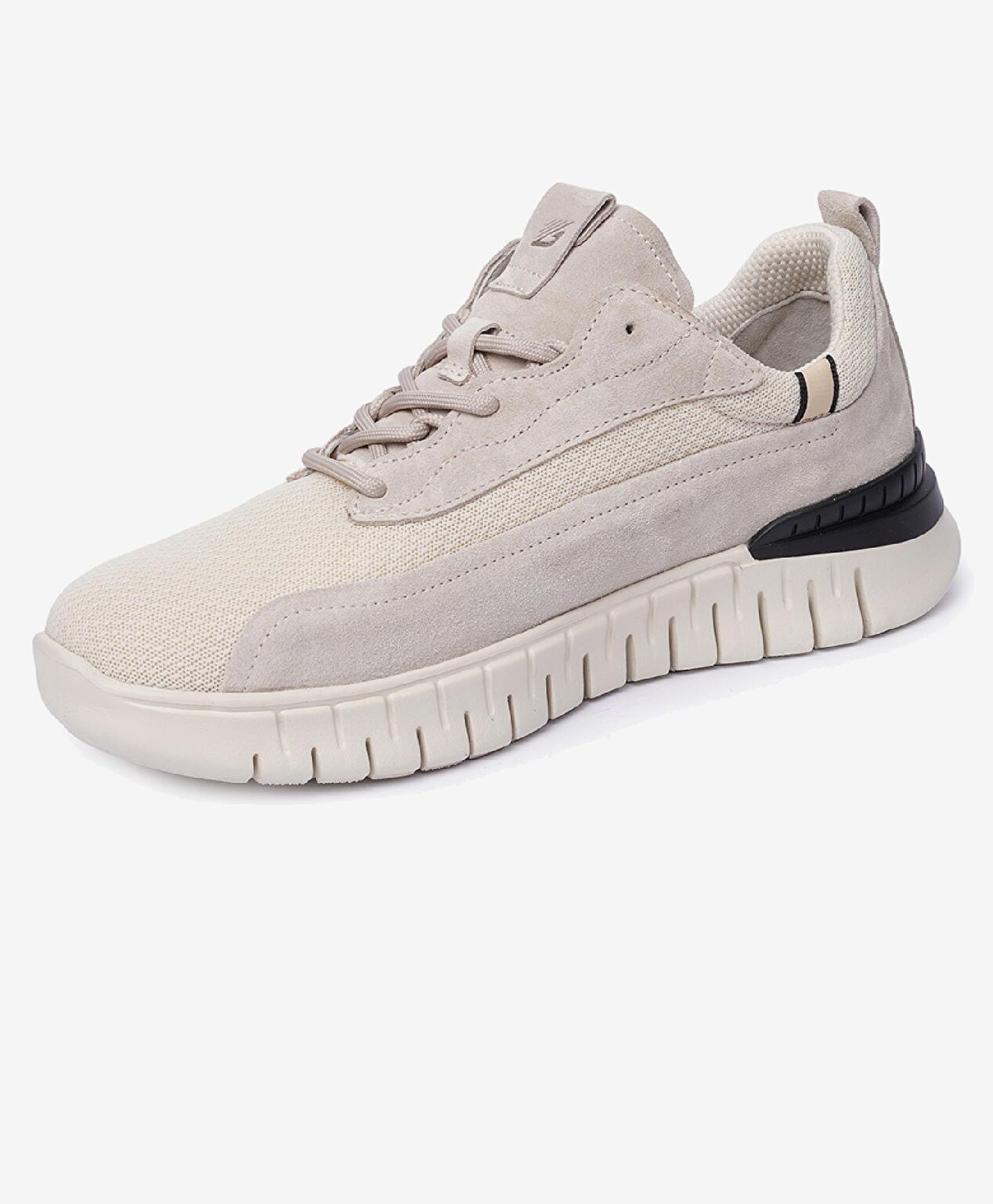 Erkek Bej Hakiki Deri Spor Ayakkabı - 3