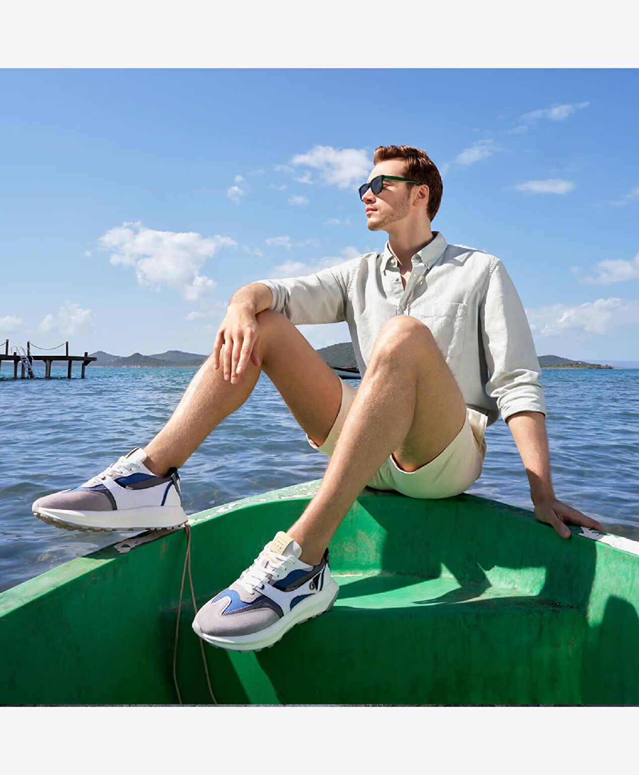 Greyder LAB Erkek Mavi Sneaker Ayakkabı - 8