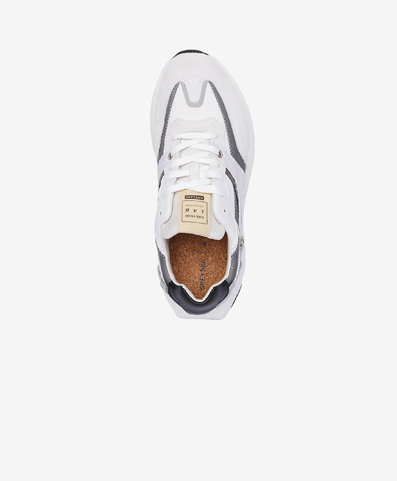 GreyderLab Erkek Gri Sneaker Ayakkabı - 4