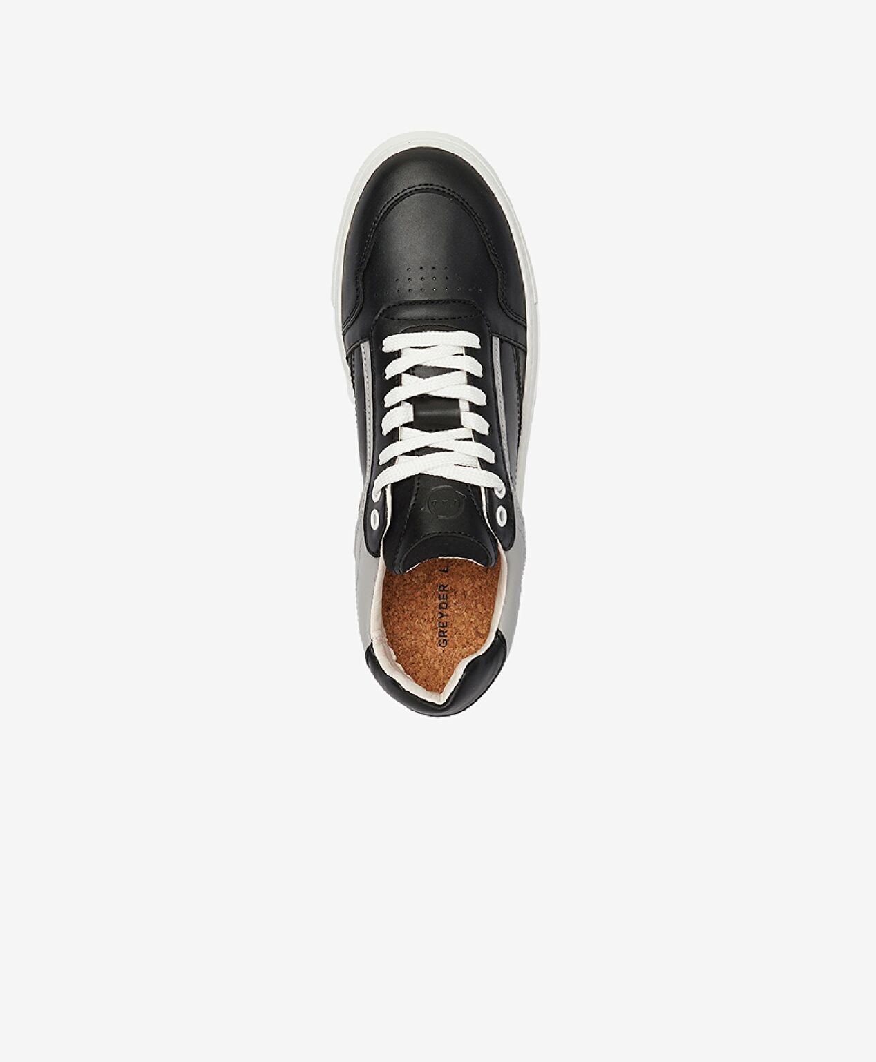 GreyderLab Erkek Siyah Sneaker Ayakkabı - 4