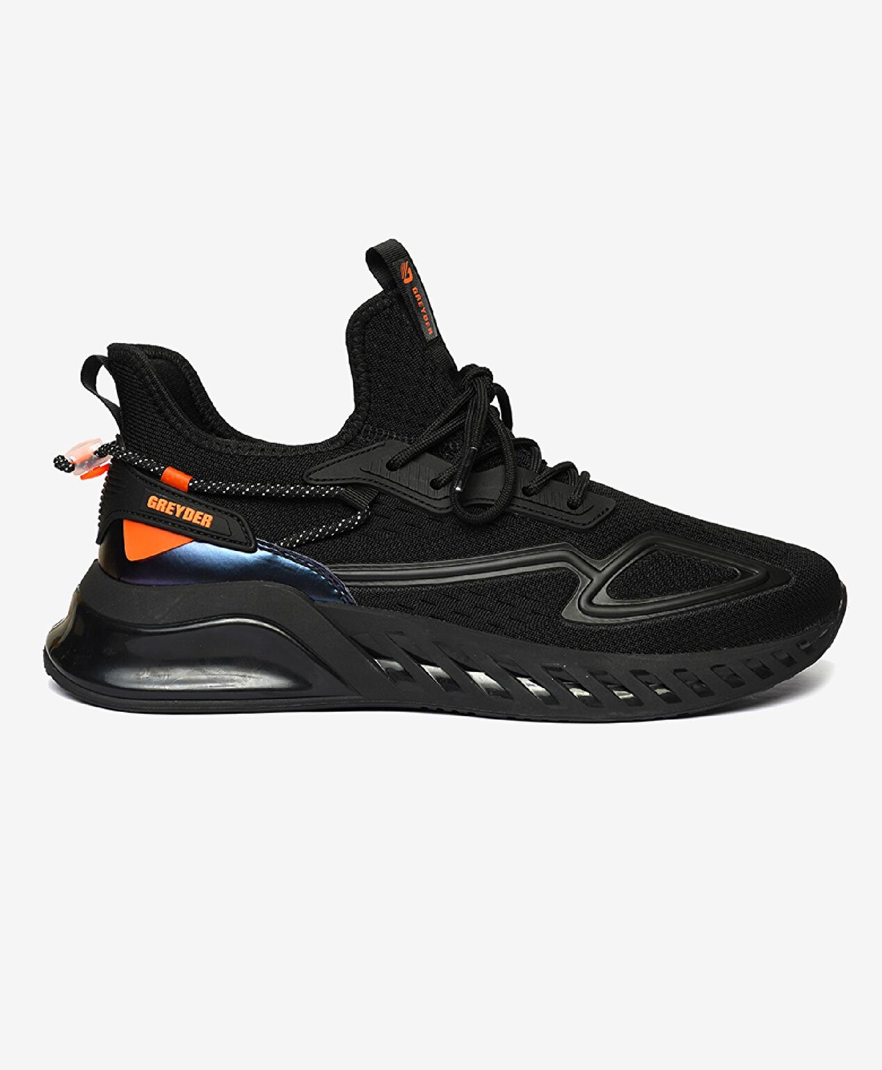 Erkek Siyah Sneaker Ayakkabı - 1