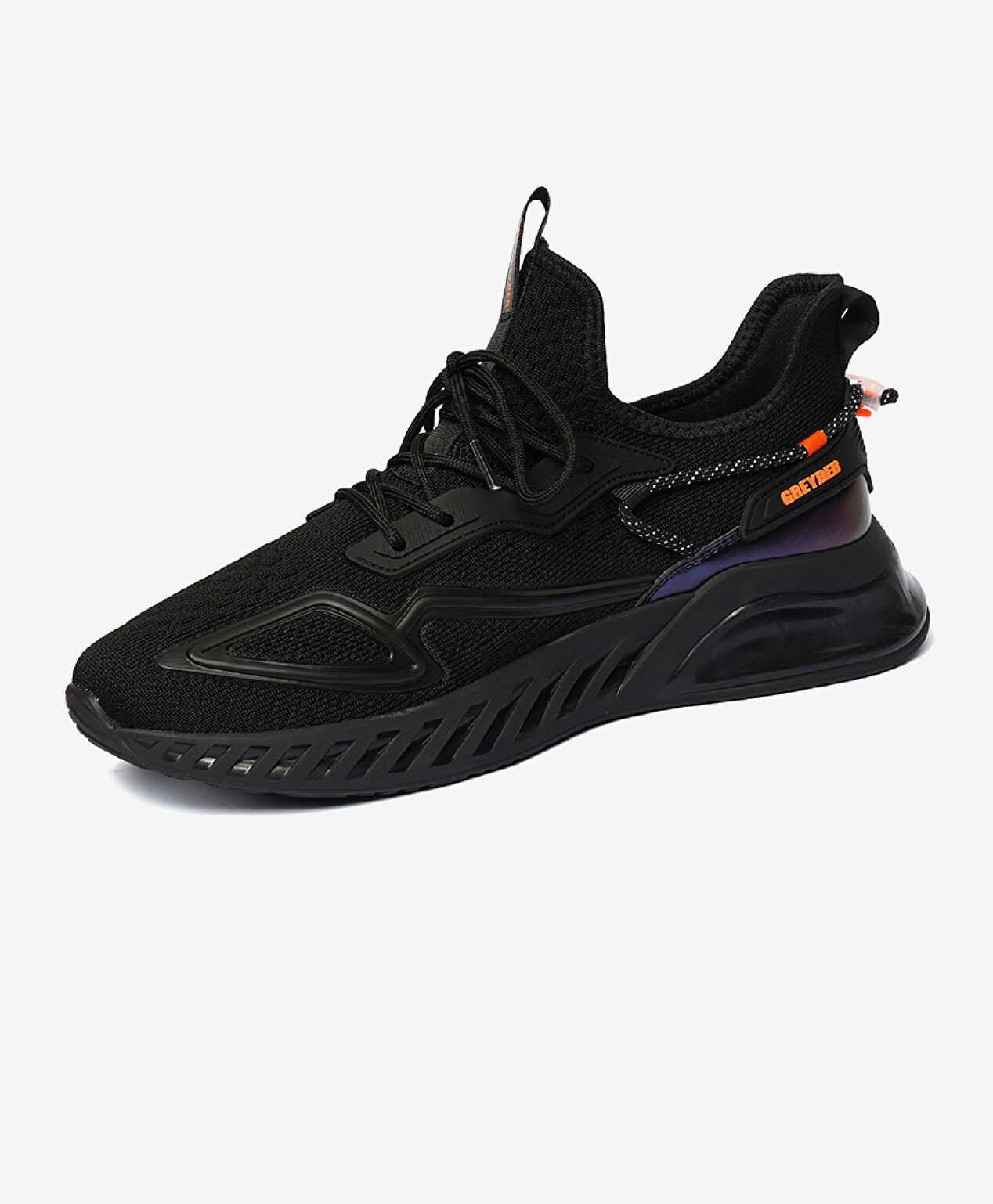 Erkek Siyah Sneaker Ayakkabı - 3