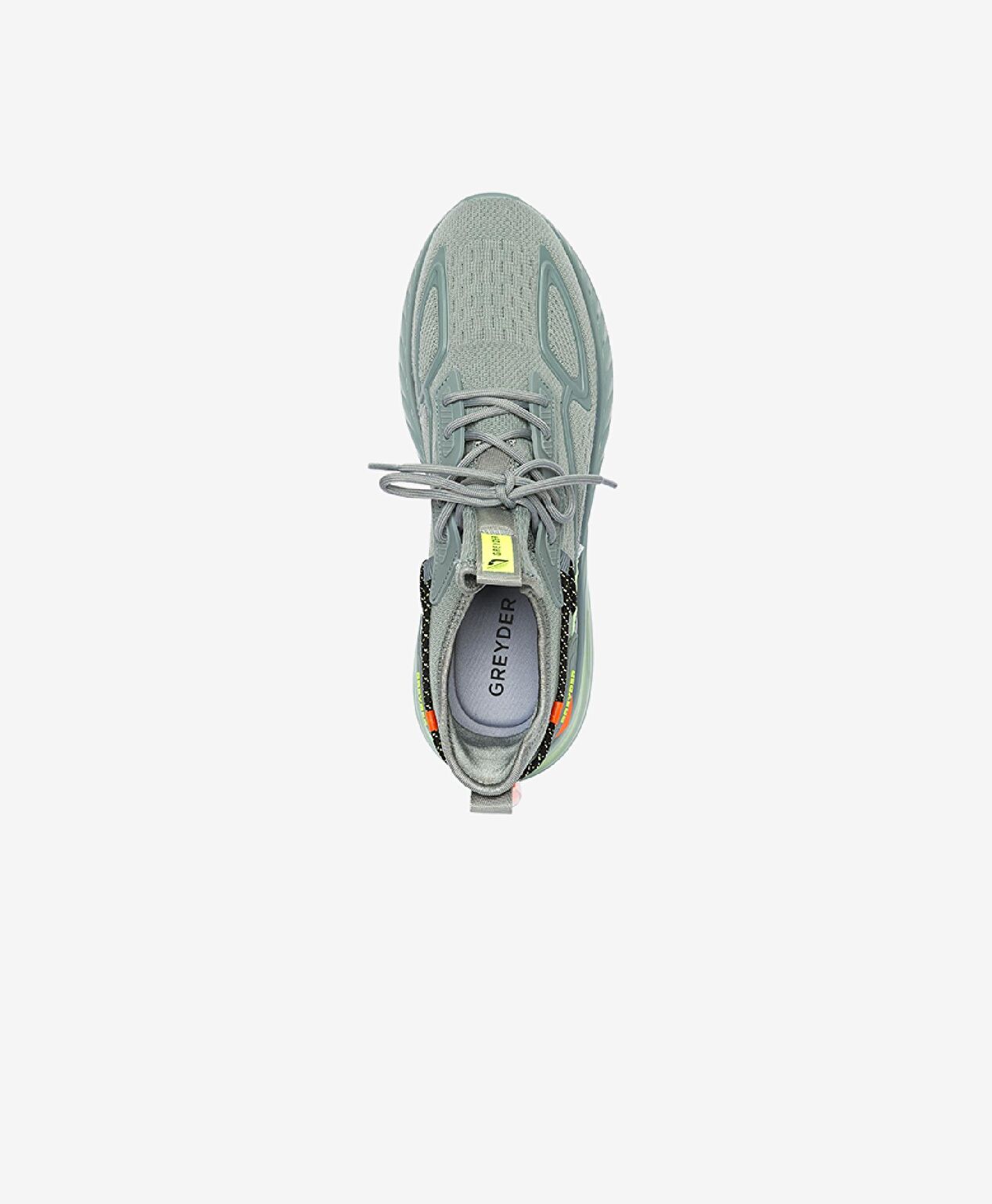 Erkek Gri Sneaker Ayakkabı - 4