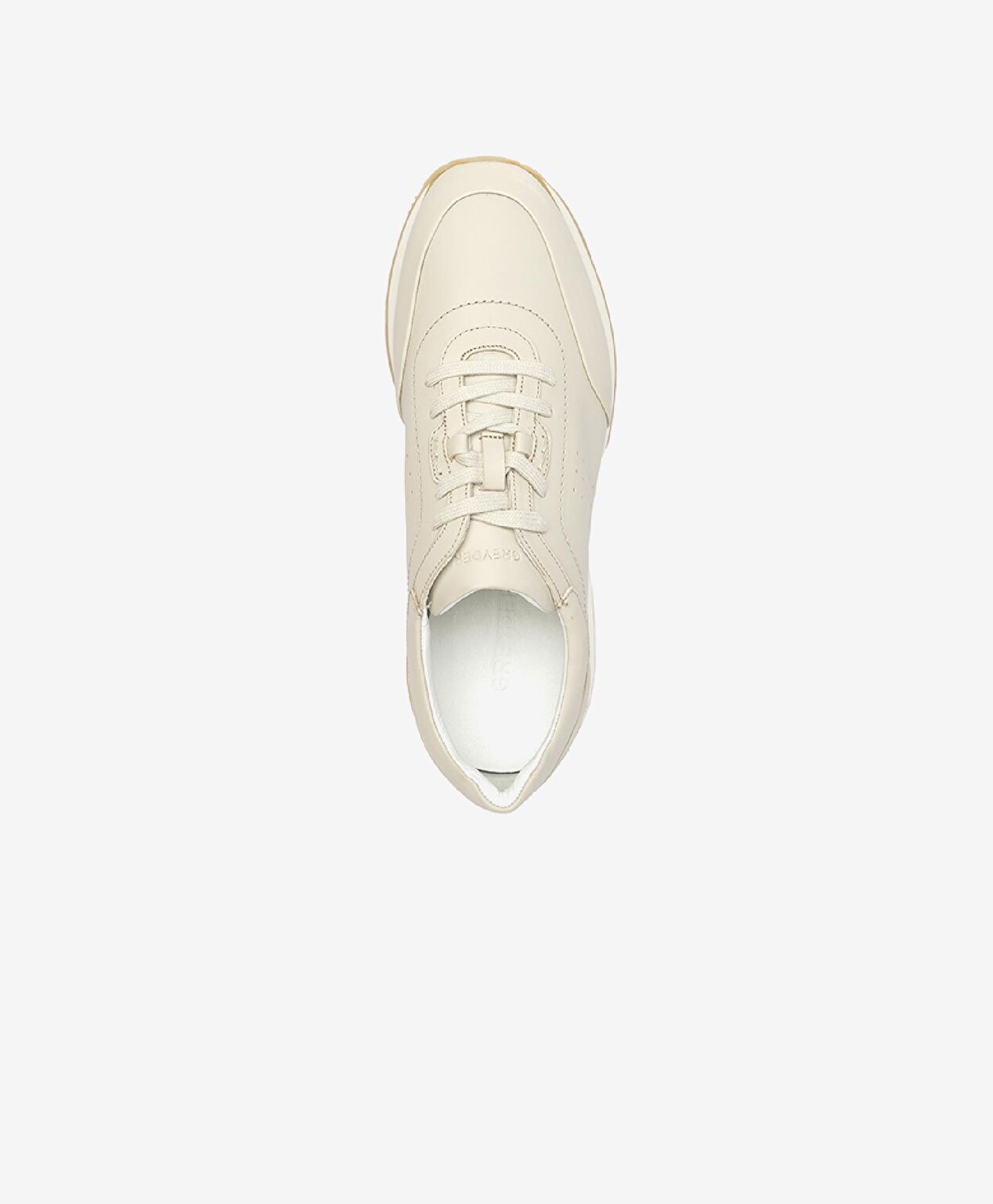 Erkek Beyaz Hakiki Deri Sneaker Ayakkabı - 4