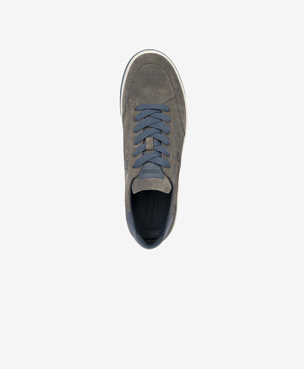Erkek Füme Hakiki Deri Sneaker Ayakkabı - 4