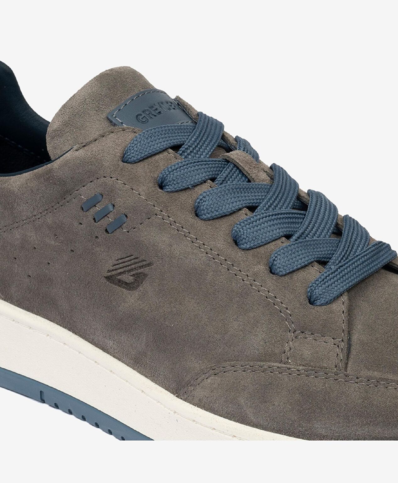 Erkek Füme Hakiki Deri Sneaker Ayakkabı - 5