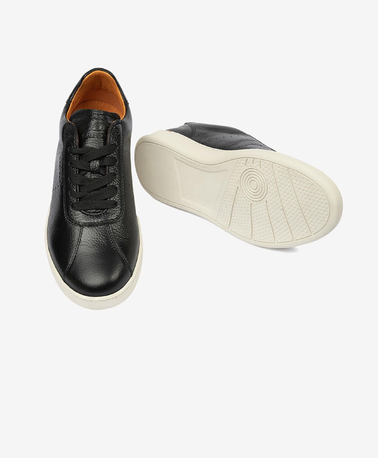 Erkek Siyah Hakiki Deri Casual Ayakkabı - 6