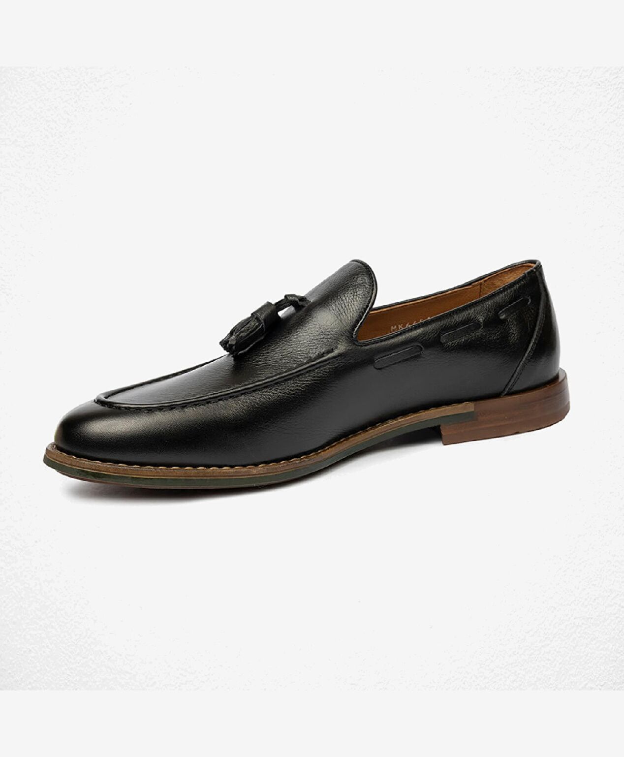 Erkek Siyah Hakiki Deri Loafer Ayakkabı - 3