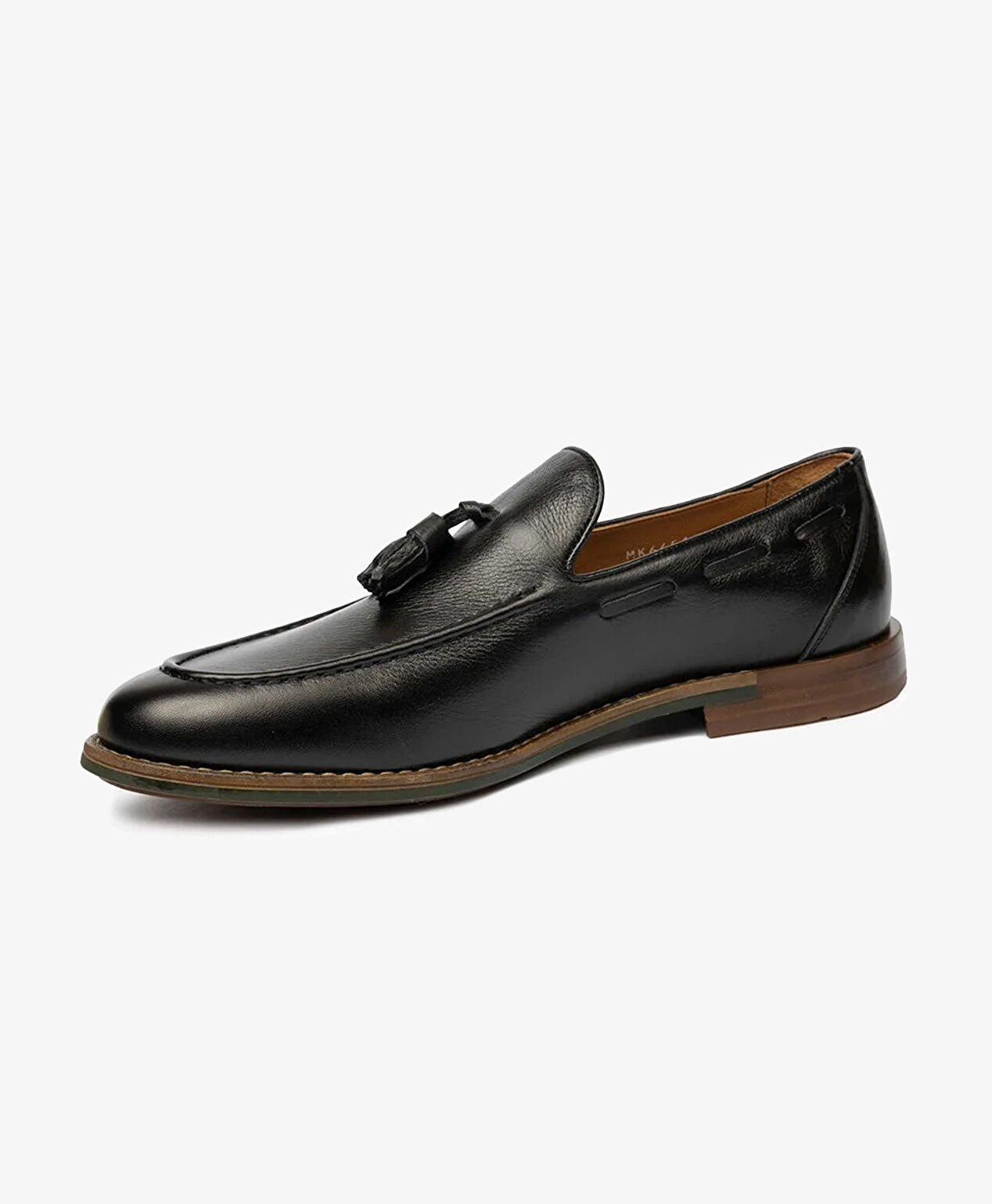 Erkek Siyah Hakiki Deri Loafer Ayakkabı - 3