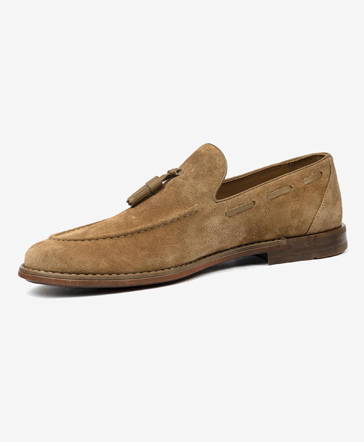 Erkek Sigaro Hakiki Deri Loafer Ayakkabı - 3