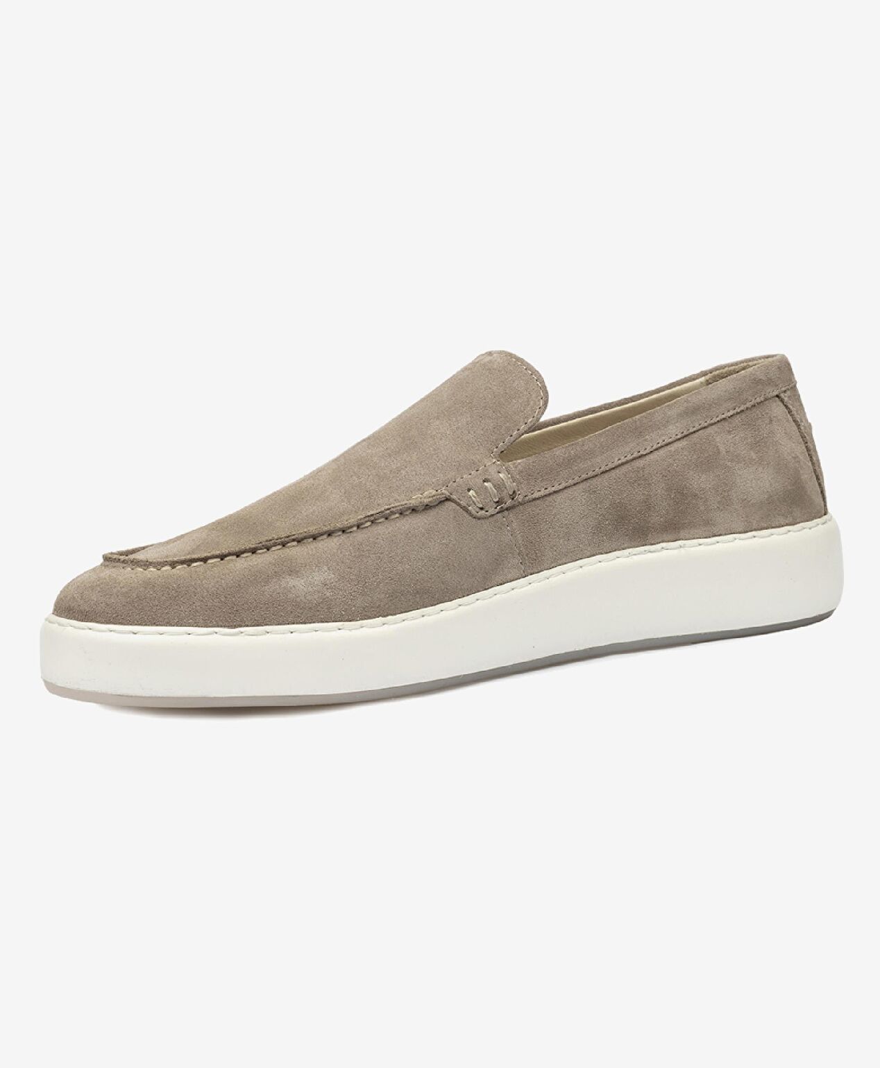 Erkek Vizon Hakiki Deri Loafer Ayakkabı - 4
