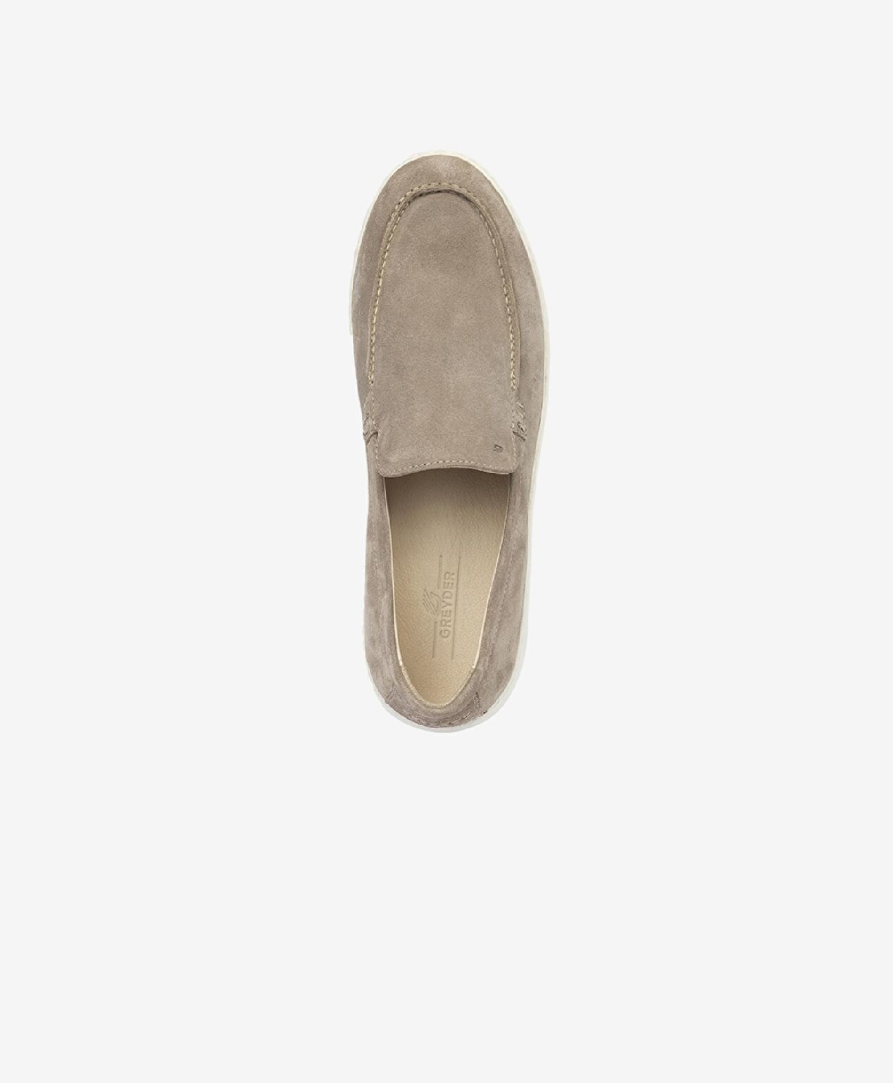 Erkek Vizon Hakiki Deri Loafer Ayakkabı - 5