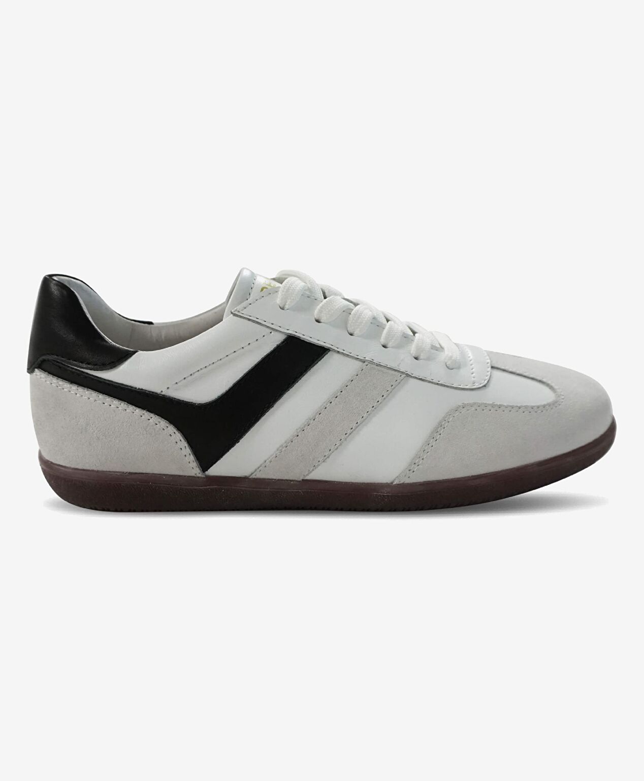 Kadın Beyaz Süet Hakiki Deri Sneaker Ayakkabı - 1
