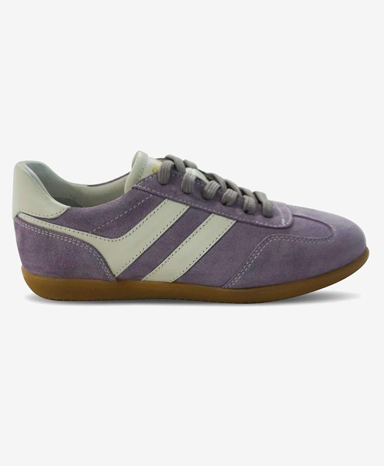 Kadın Lila Süet Hakiki Deri Sneaker Ayakkabı - 1