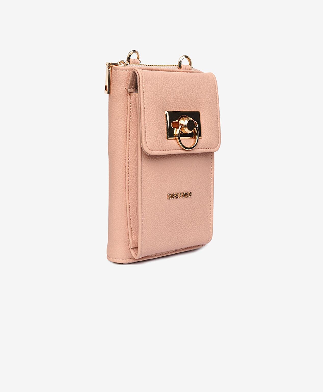 Kadın Pudra Tokalı Çapraz Çanta - 2