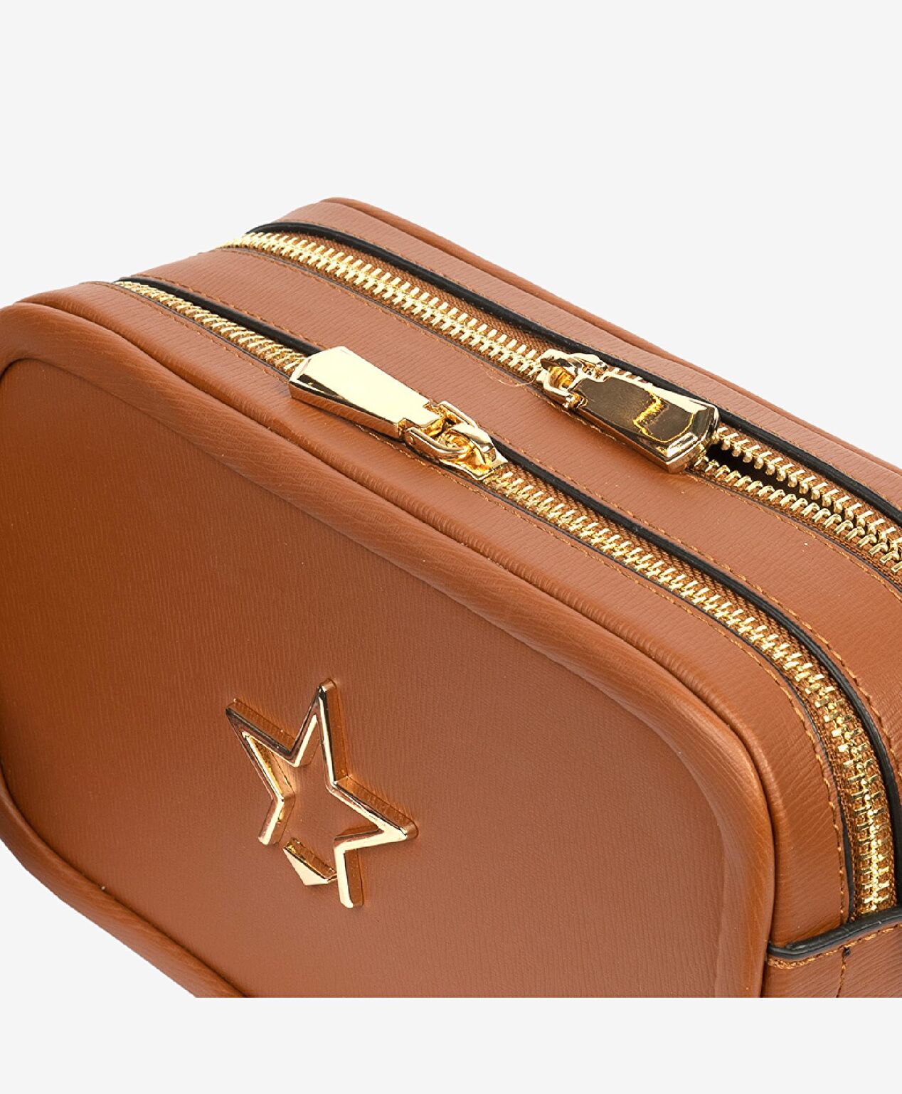 Kadın Taba İki Bölmeli Omuz Çantası - 5