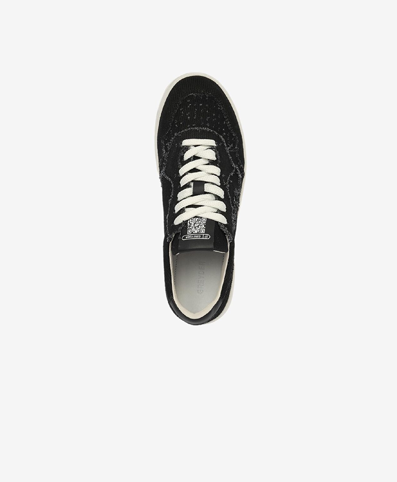 Kadın Siyah Hakiki Deri Sneaker Ayakkabı - 4