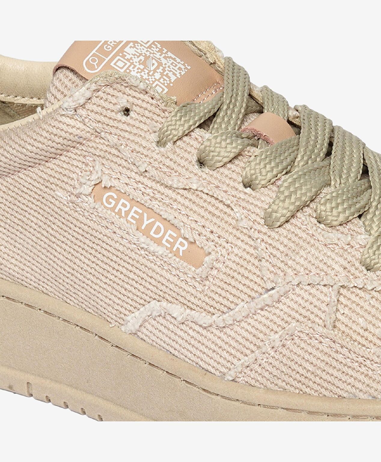 Kadın Krem Hakiki Deri Sneaker Ayakkabı - 5