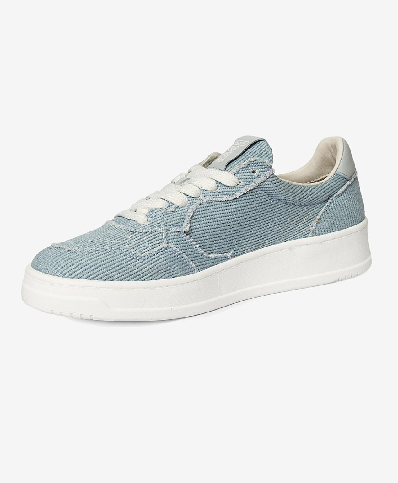 Kadın Bebe Mavi Hakiki Deri Sneaker Ayakkabı - 3