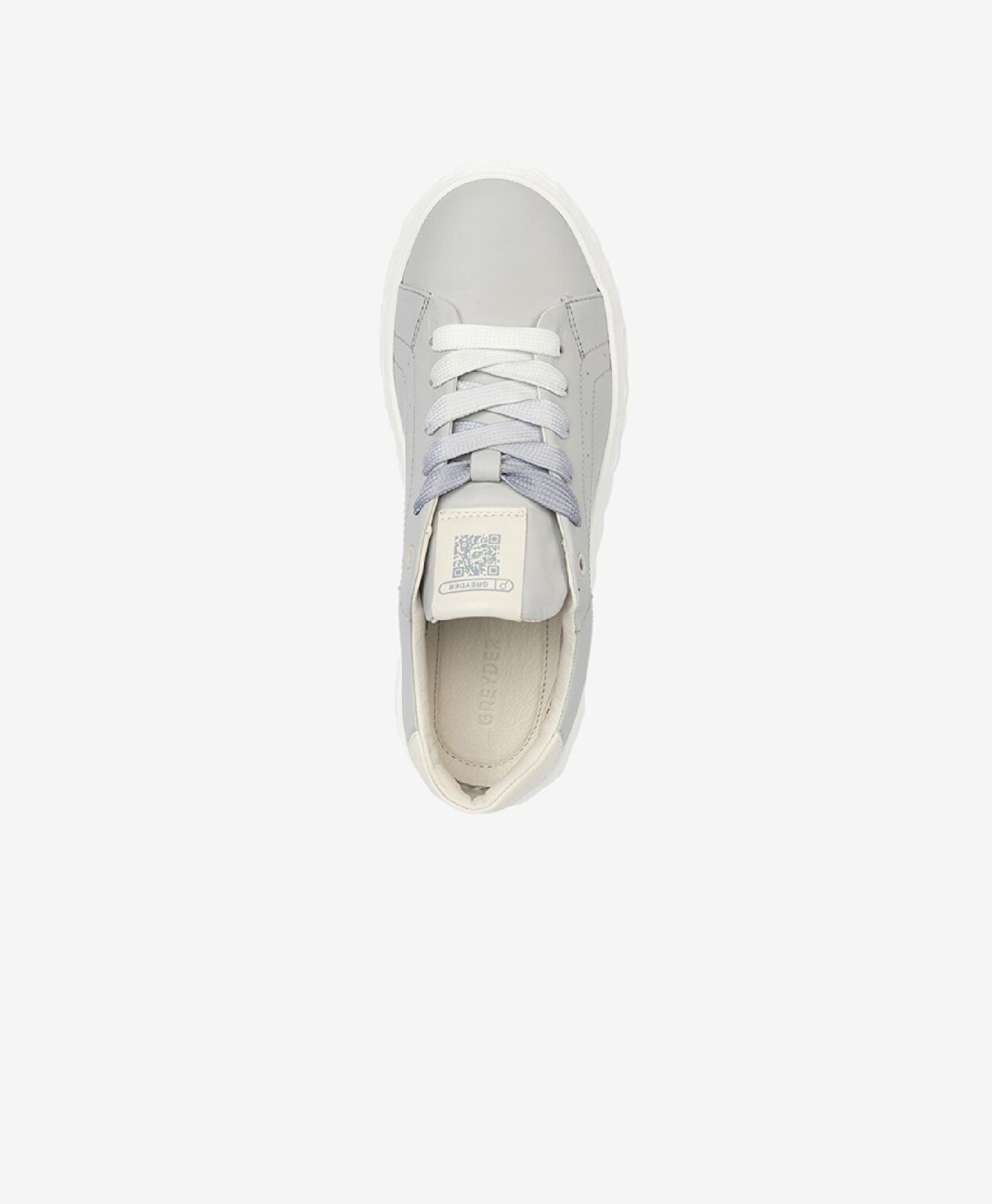 Kadın Açık Mavi Hakiki Deri Sneaker Ayakkabı - 4